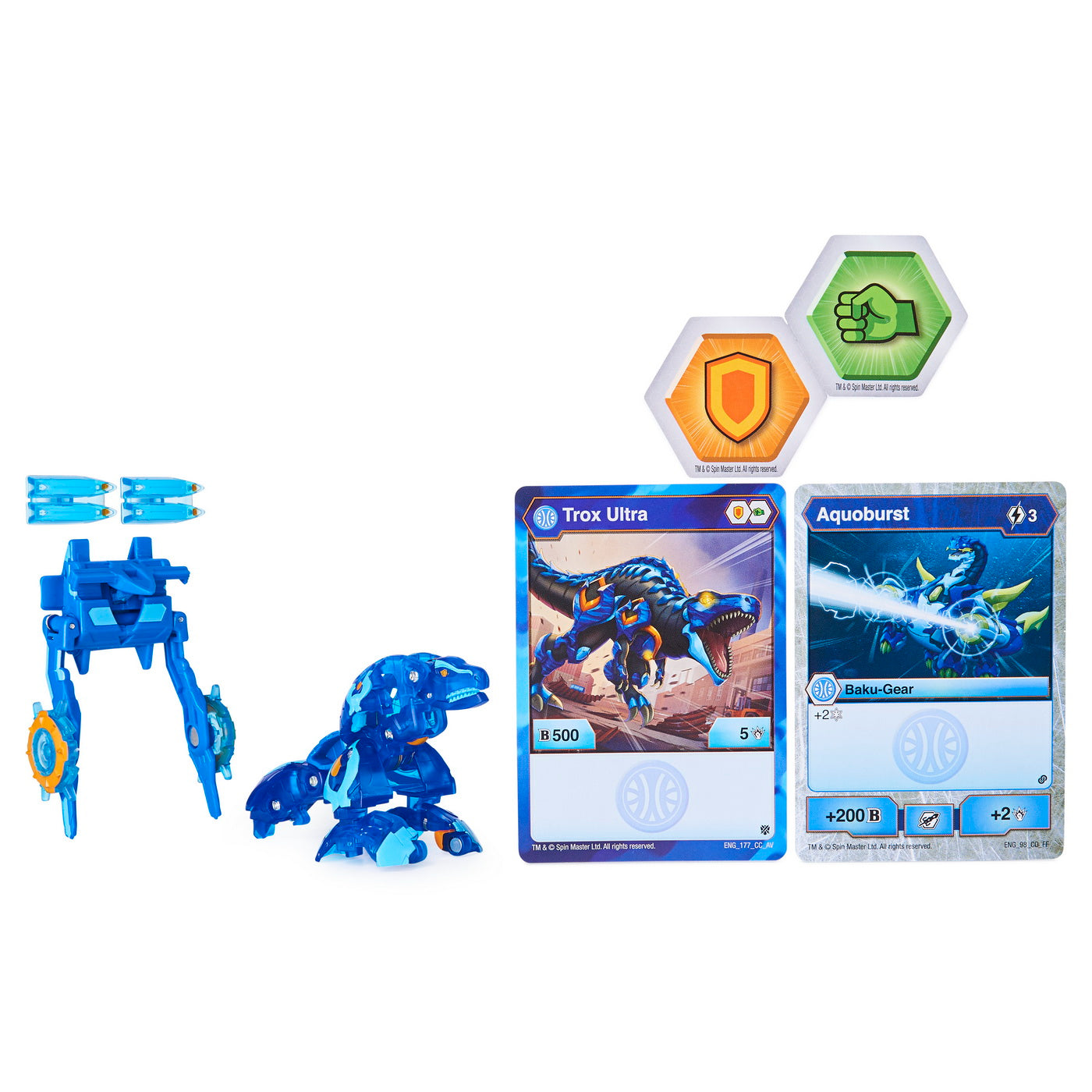 Bakugan s2 bila ultra trox cu echipament baku-gear