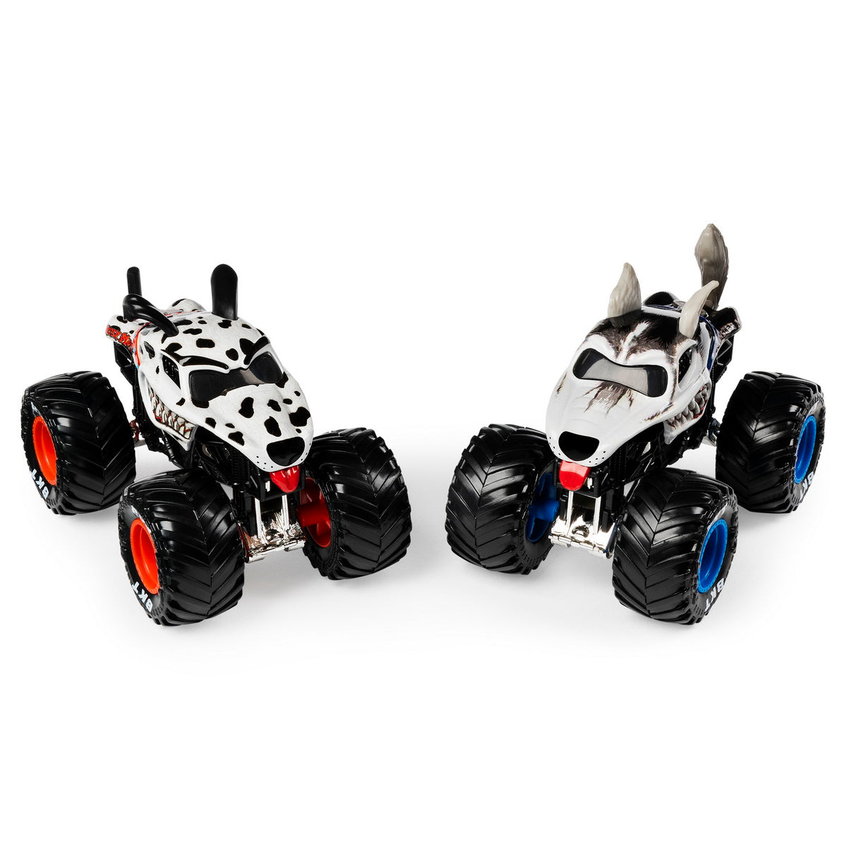 Monster jam set 2 machete monster mutt dalmatianul si husky