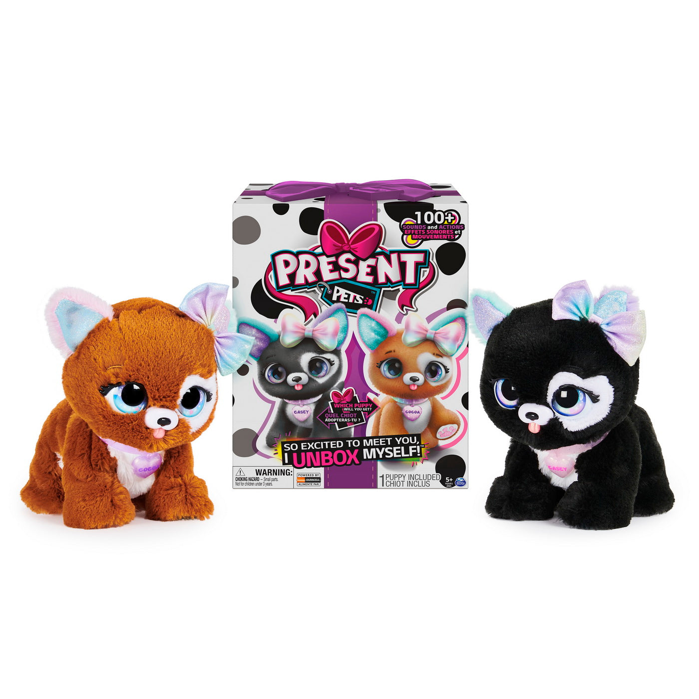 Animalut de companie glitter pup surpriza