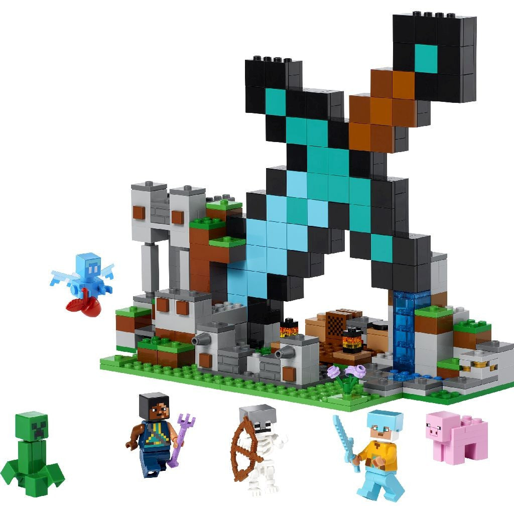 Lego minecraft avanpostul sabiei 21244