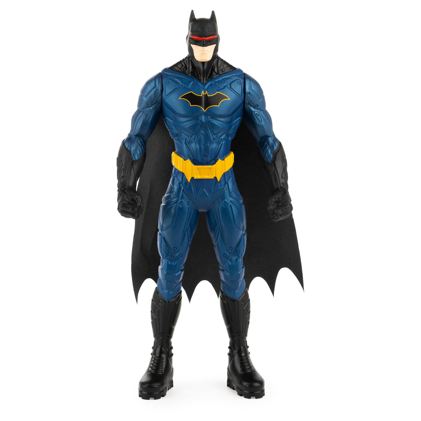 Figurina batman 15cm cu costum albastru metalizat