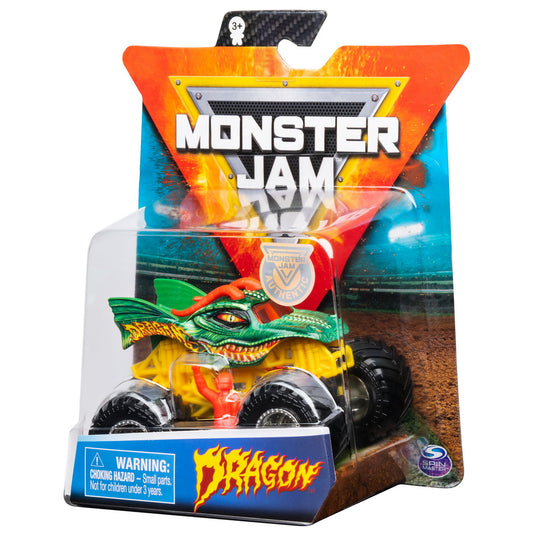 Monster jam metalica dragon scara 1 la 64