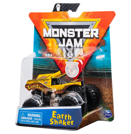 Monster jam metalica earth shaker scara 1 la 64