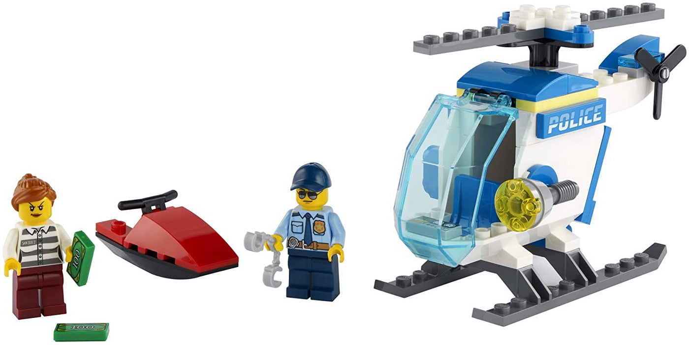 Lego city  elicopterul politie 60275