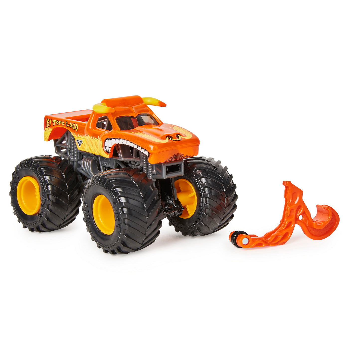 Monster jam masinuta metalica el toro loco scara 1 la 64