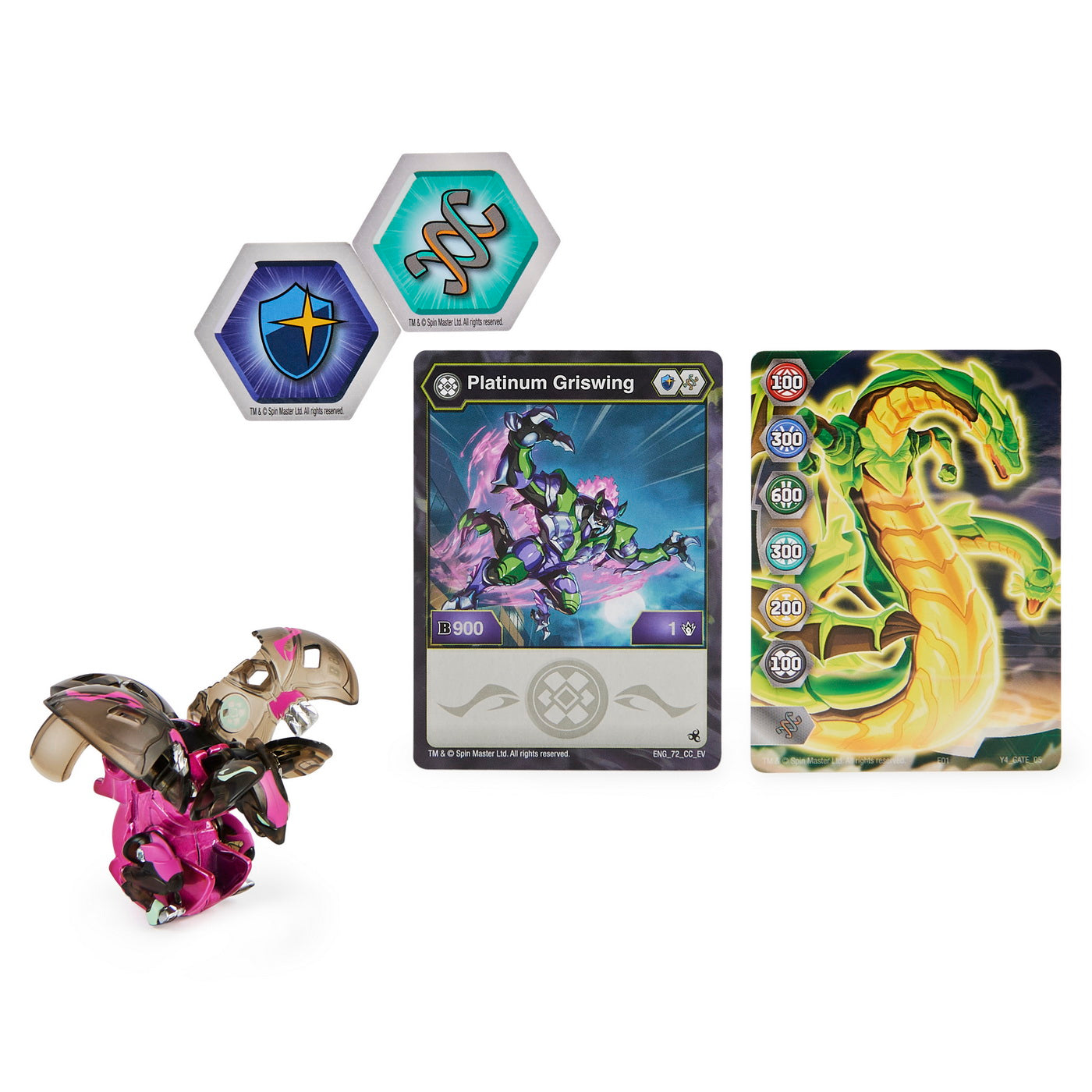 Bakugan s4 evolution din metal griswing