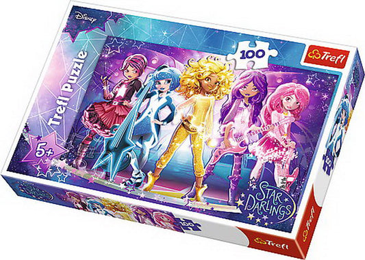 Puzzle trefl 100 concertul star darlings