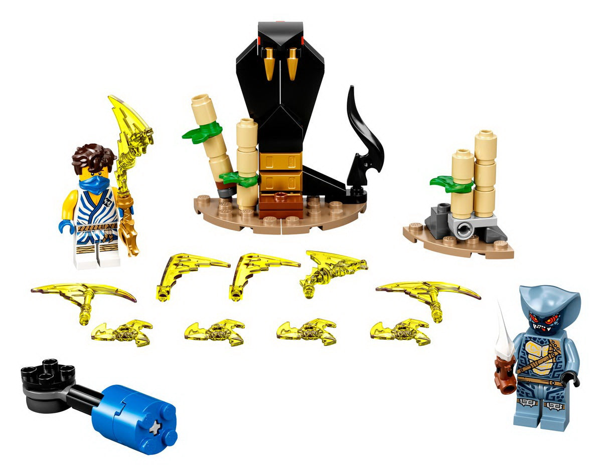 Lego ninjago set de lupta epica - jay contra serpentine 71732