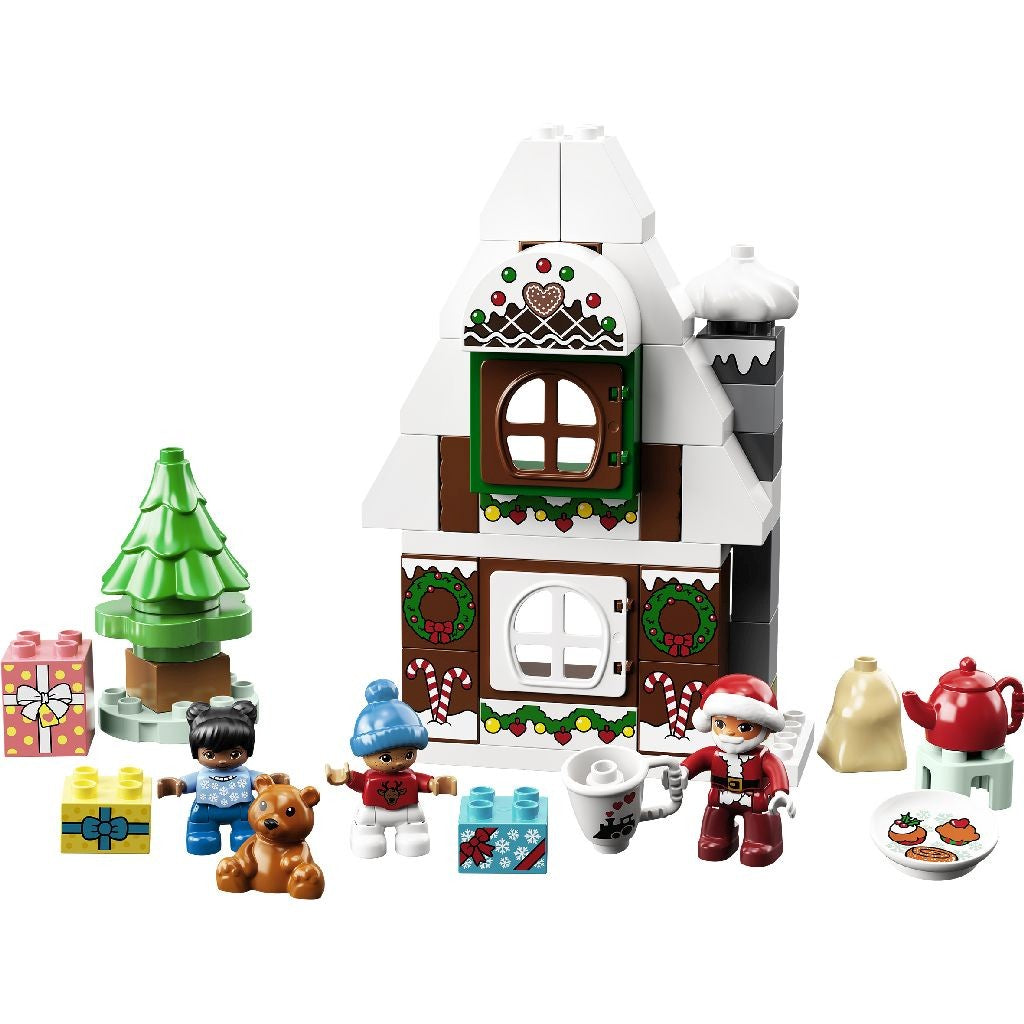 Lego duplo casa din turta dulce a lui mos craciun 10976