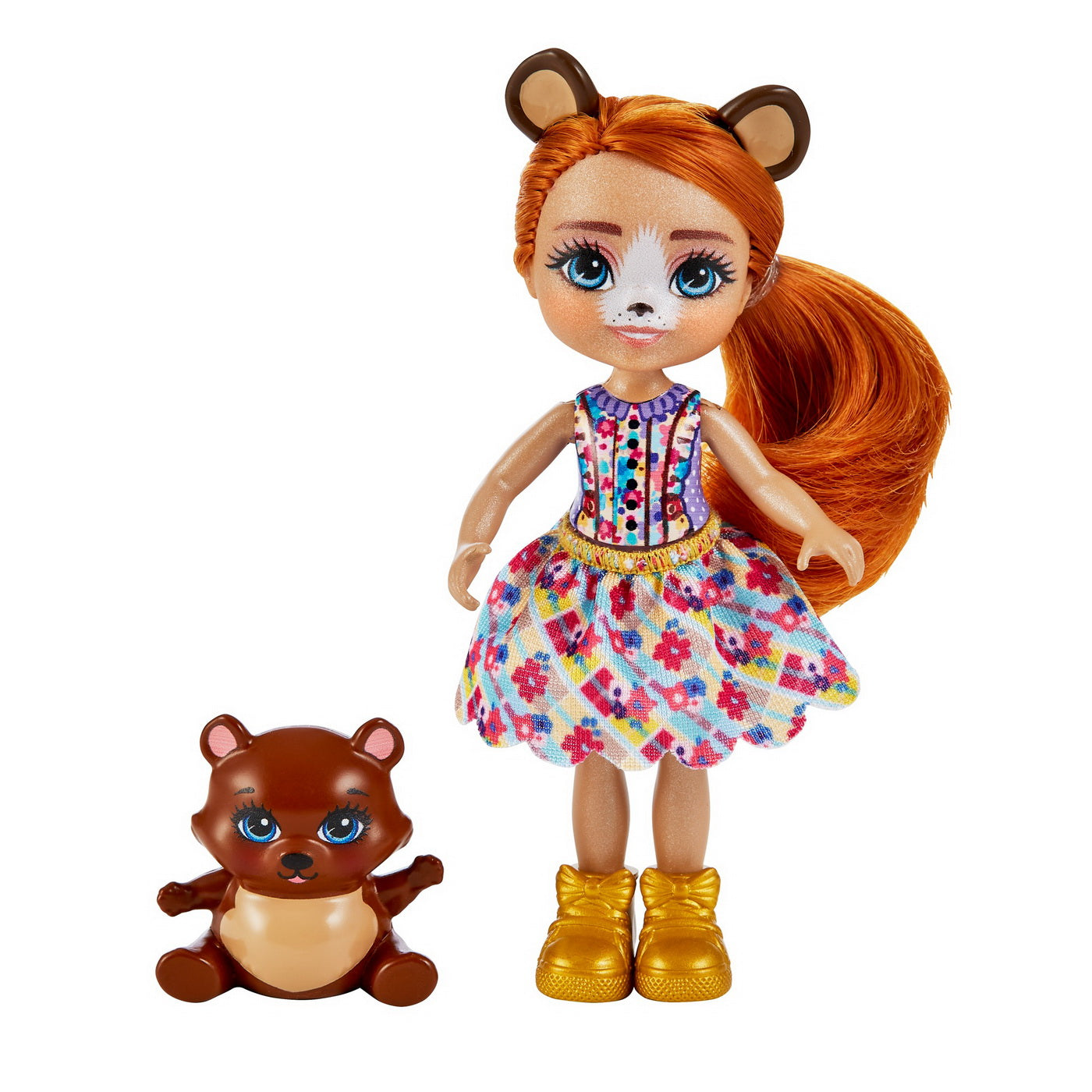 Enchantimals papusi si animalute bexie bear & bidie