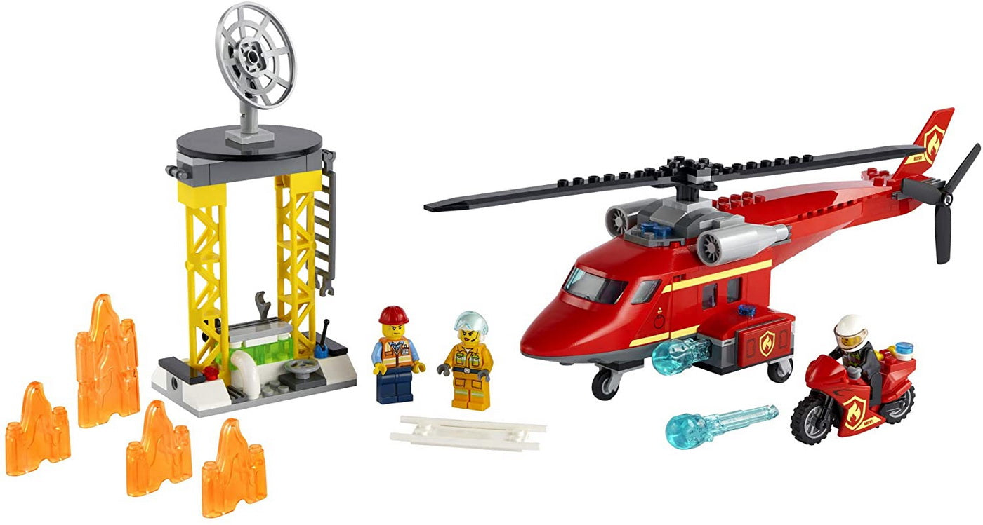 Lego city  elicopter de pompieri 60281