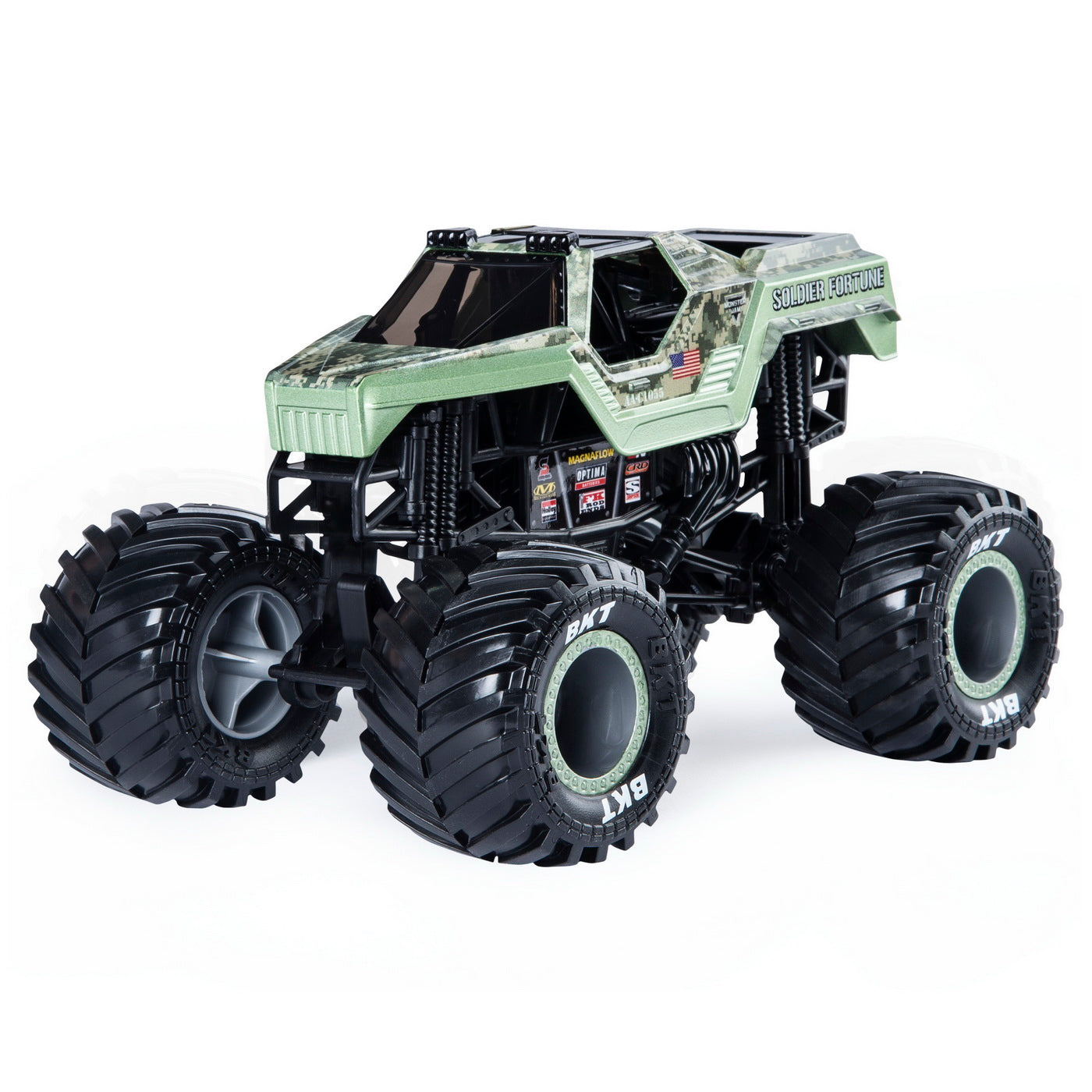 Monster jam macheta metalica scara 1 la 24  soldier fortune