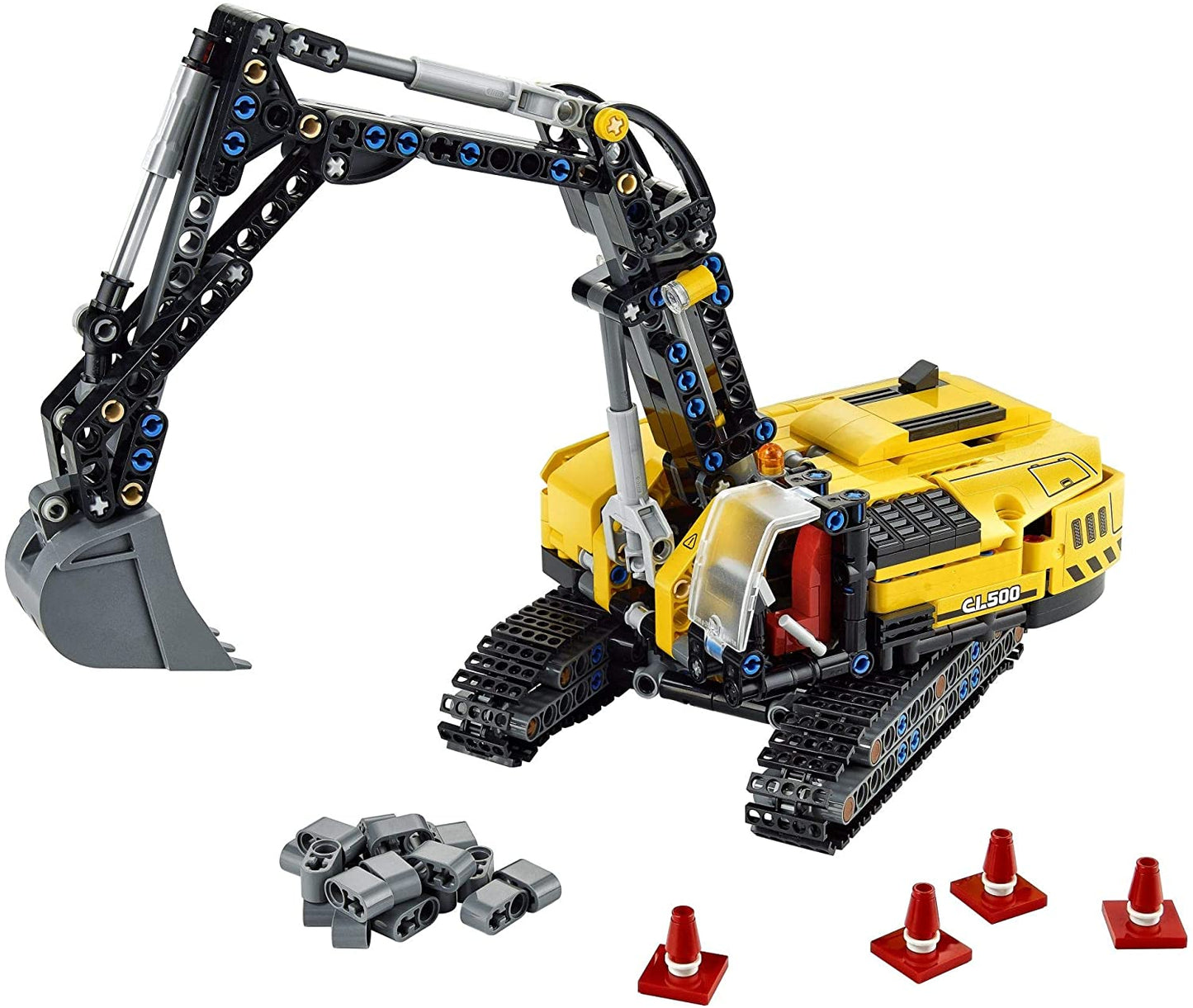 Lego technic excavator de mare putere