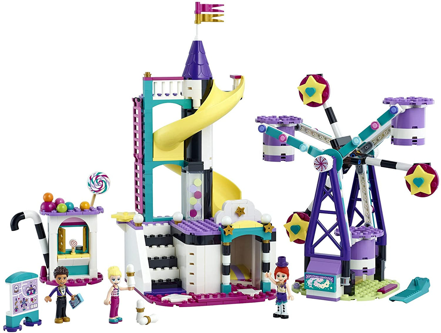 Lego friends roata si tobogan magic 41689