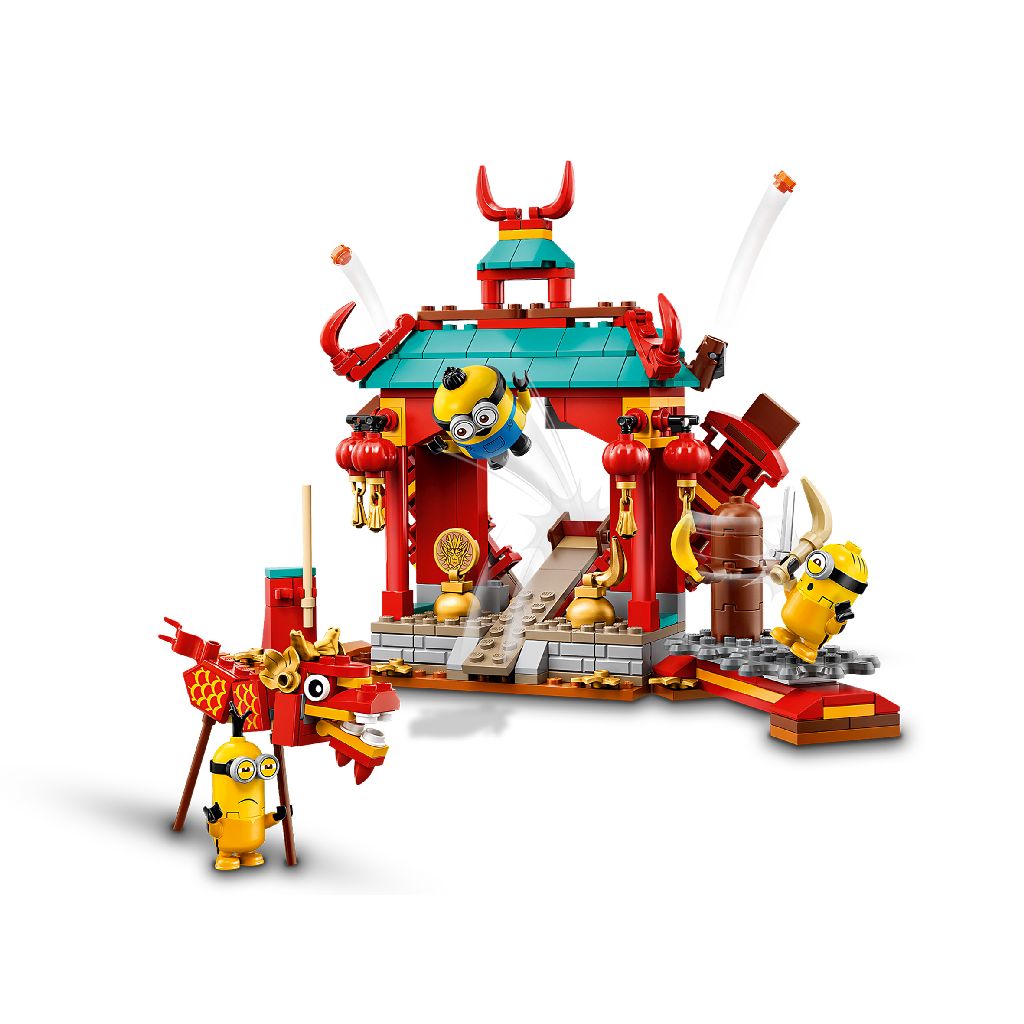 Lego minions lupta kung fu a minionilor 75550