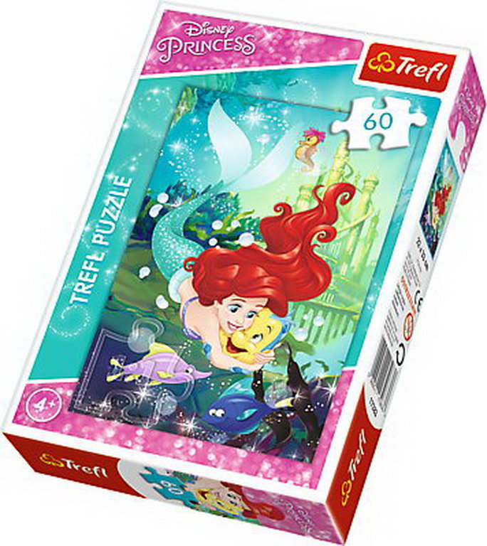 Puzzle trefl 60 ariel si prietenii ei