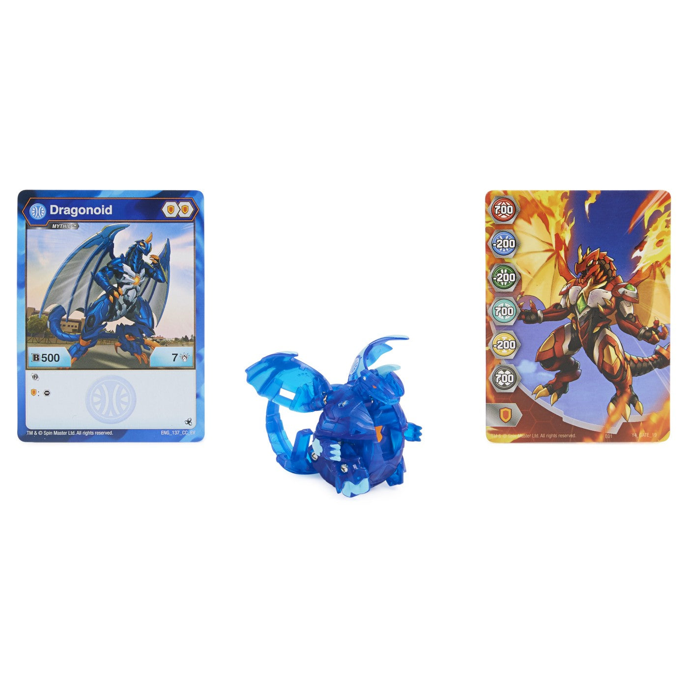 Bakugan pachet legendar dragonoid albastru