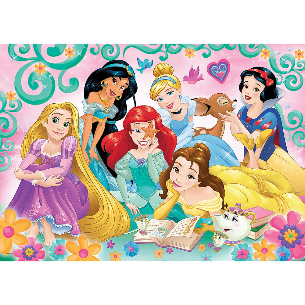 Puzzle trefl 200 printesele disney intr-o seara de poveste