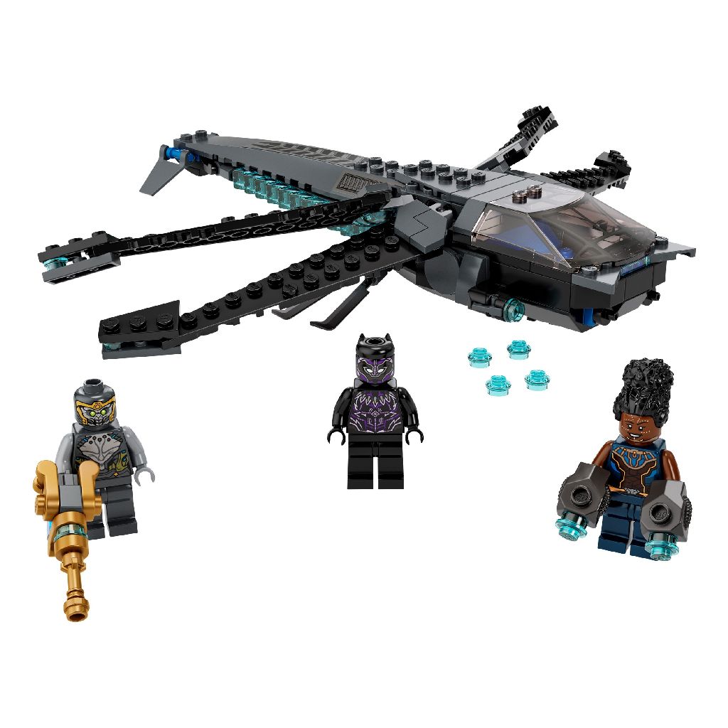 Lego super heroes nava libelula a panterei negre 76186