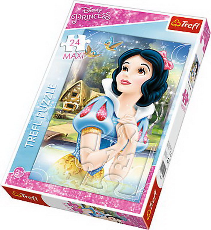 Puzzle trefl 24 maxi visuri de printesa