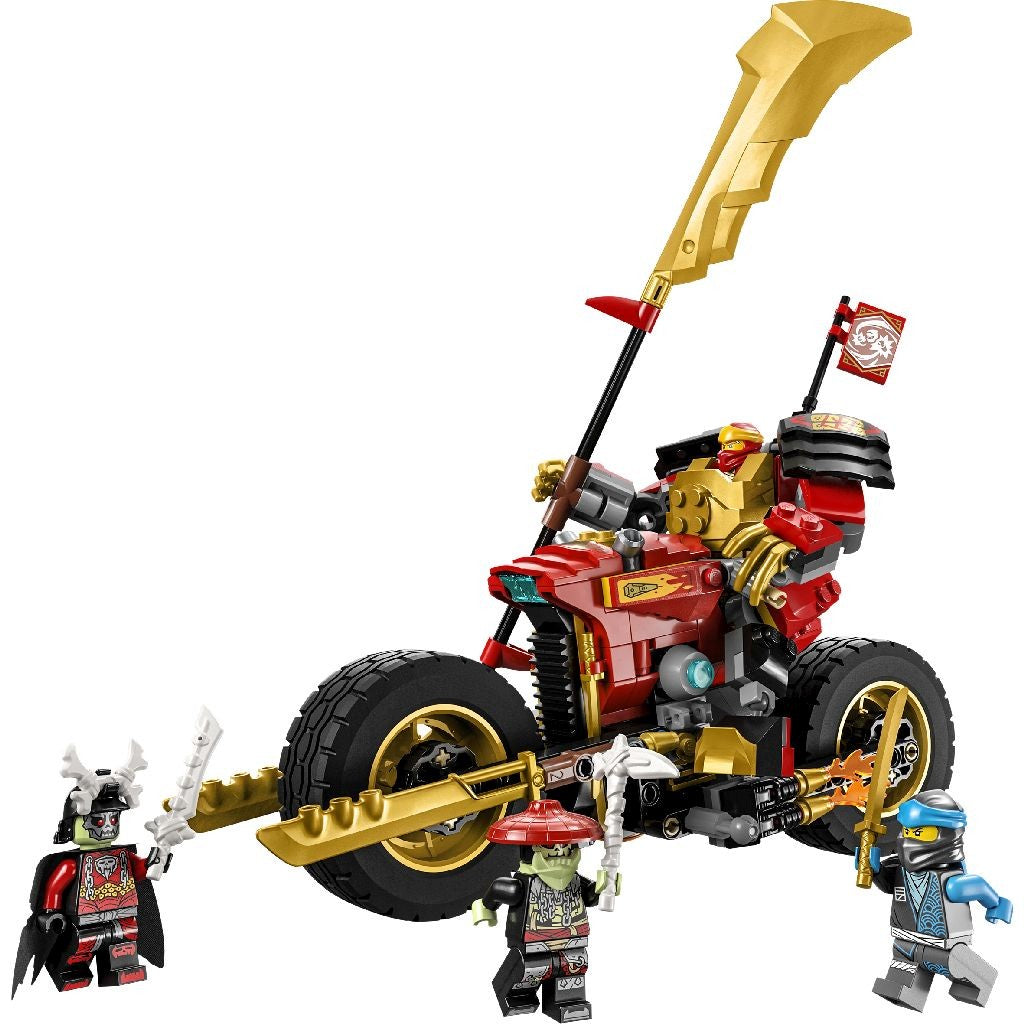 Lego ninjago motocicleta robot evo a lui kai 71783