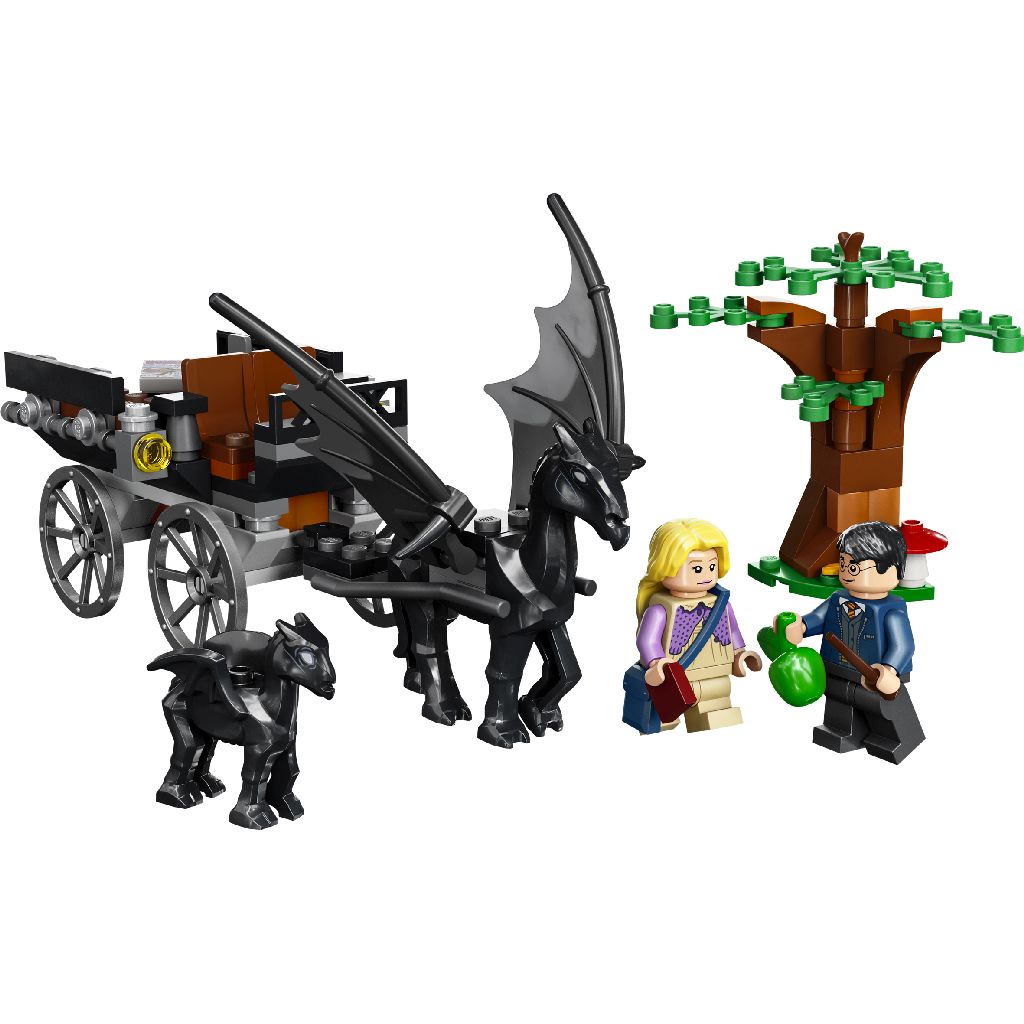 Lego harry potter trasura si caii thestral de la hogwarts 76400