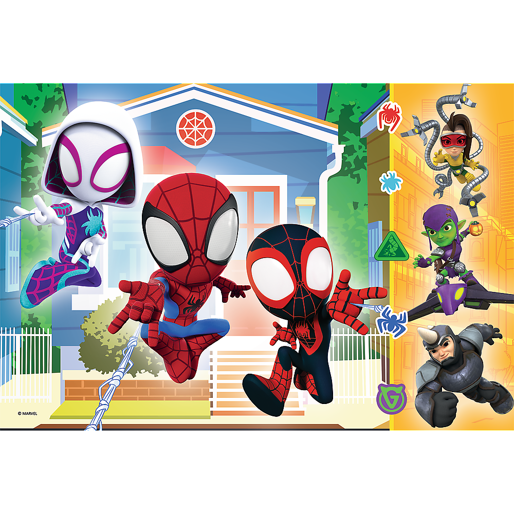 Puzzle trefl 60 lumea lui spidey