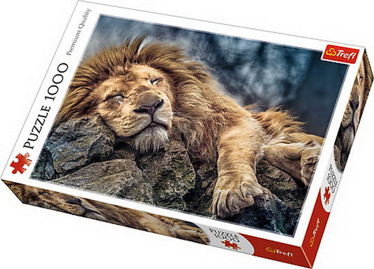 Puzzle trefl 1000 leu dormind