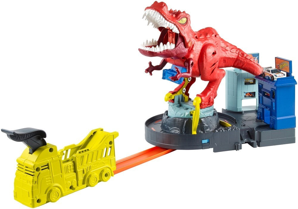 Hot wheels set de joaca t rex