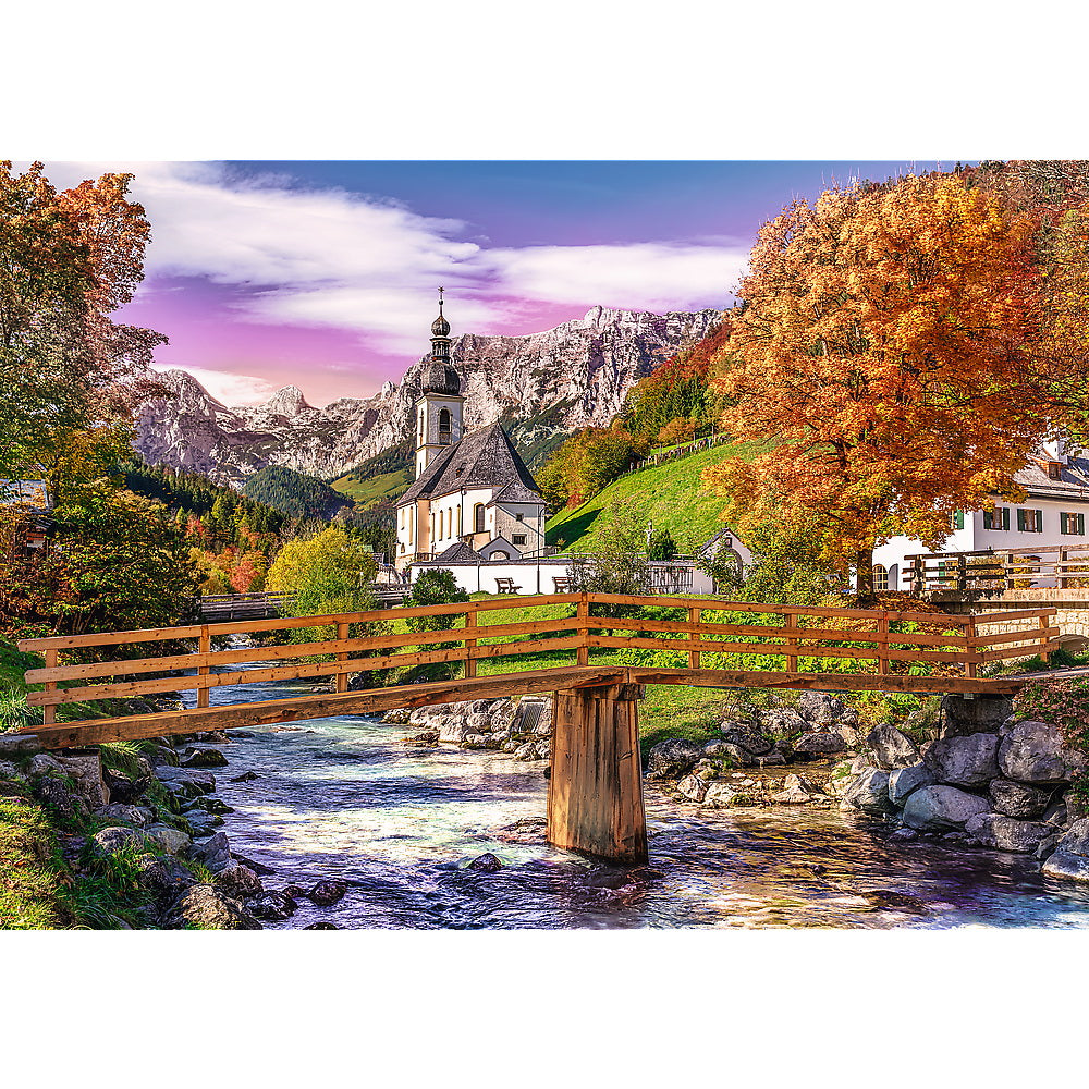 Puzzle trefl 1000  toamna in bavaria