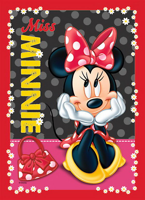 Puzzle trefl 4in1 frumoasa minnie