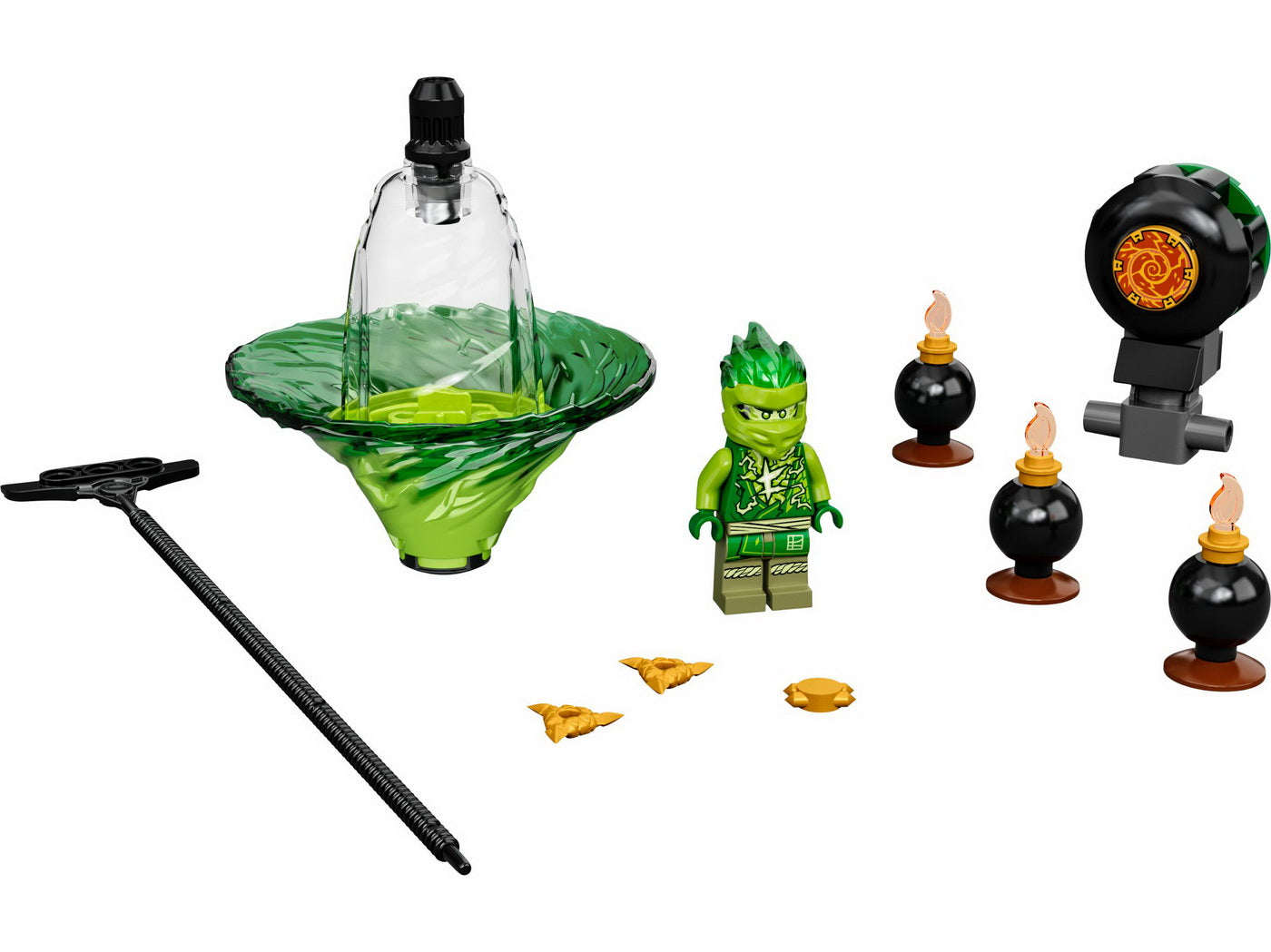 Lego ninjago antrenamentul sprinjitzu ninja al lui lloyd 70689