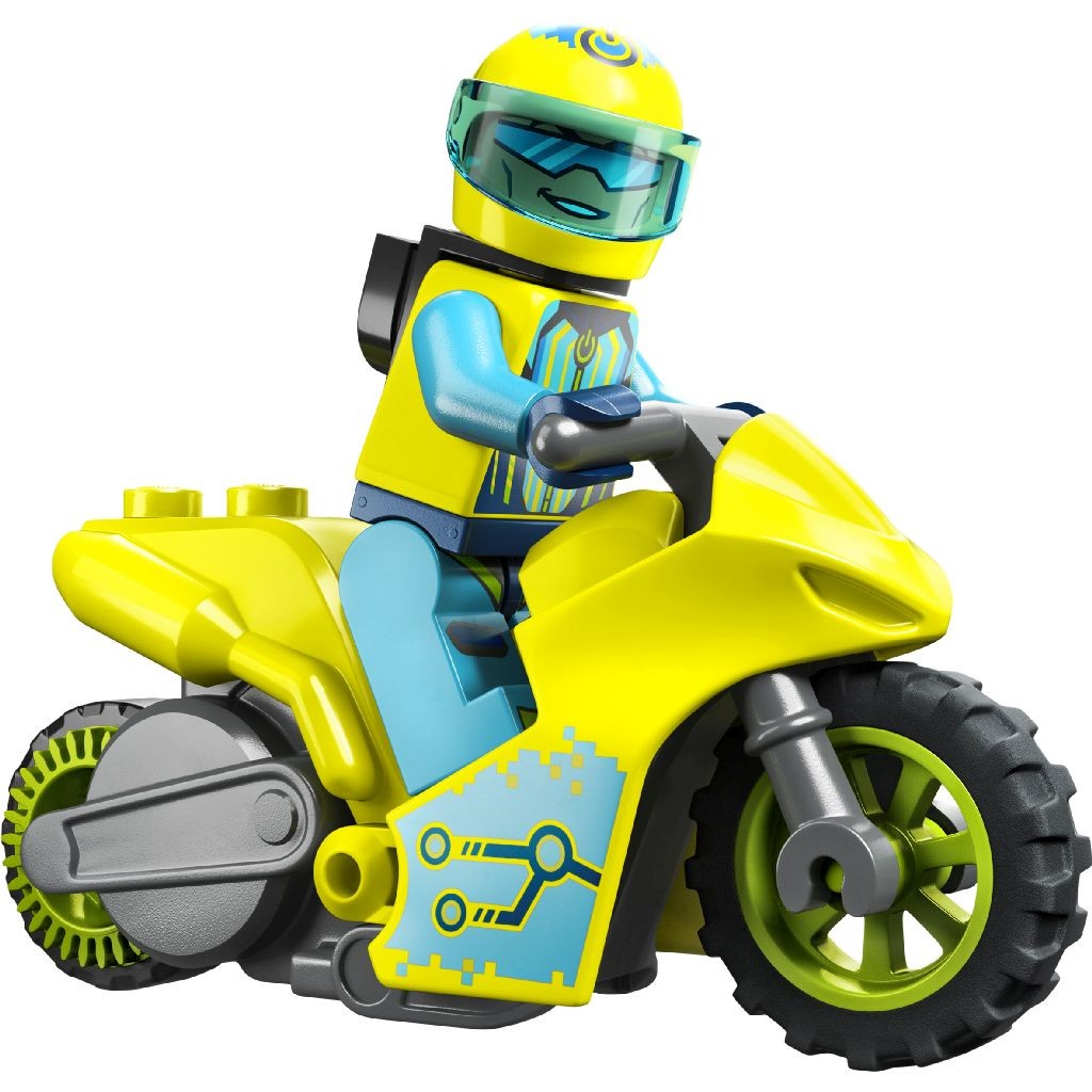 Lego city stuntz motocicleta de cascadorie cibernetica 60358