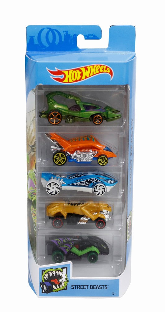 Set 5 masini hot wheels street beasts