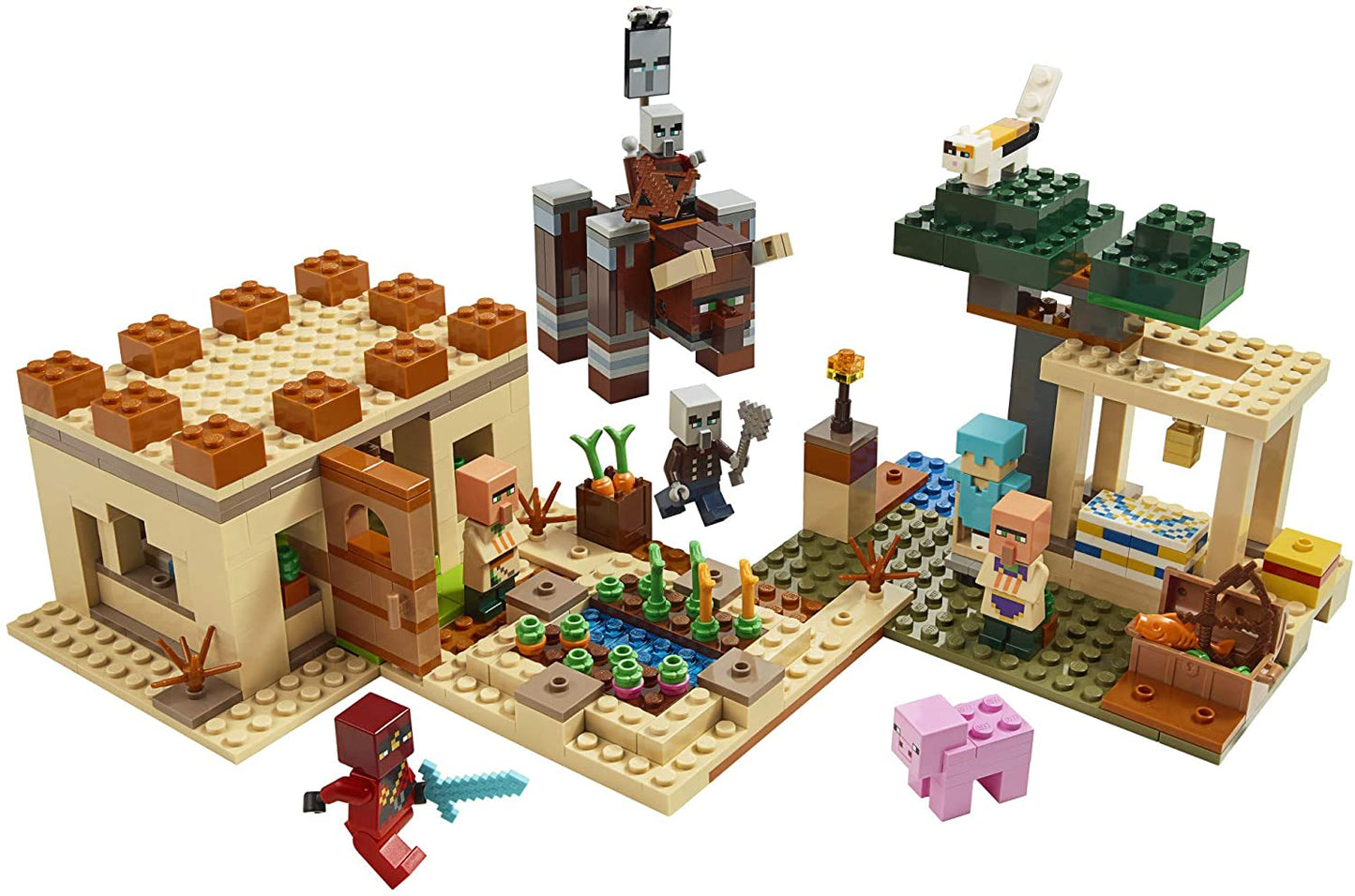 Lego minecraft raidul illager 21160