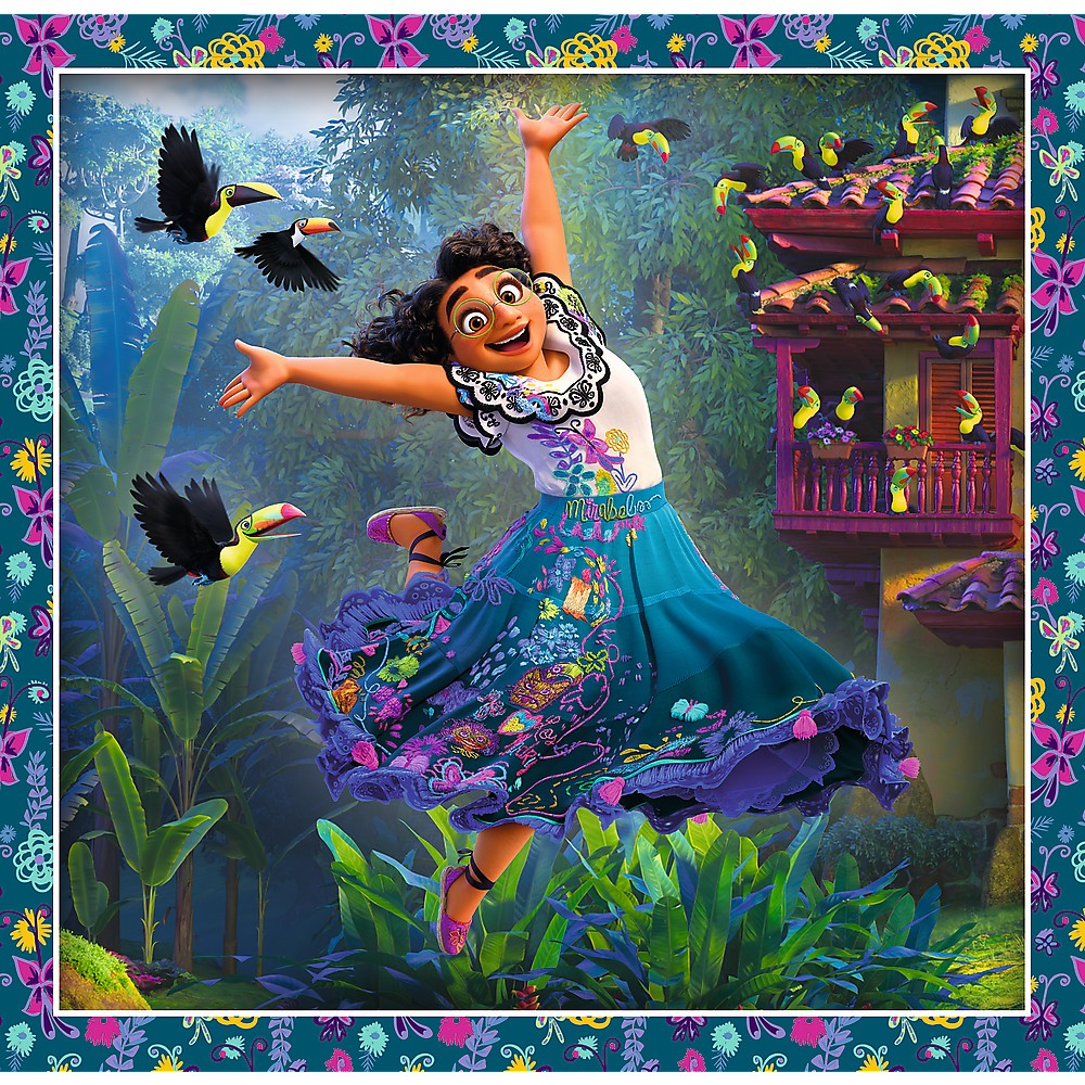 Puzzle trefl 3in1 bang disney encanto eroii din encanto