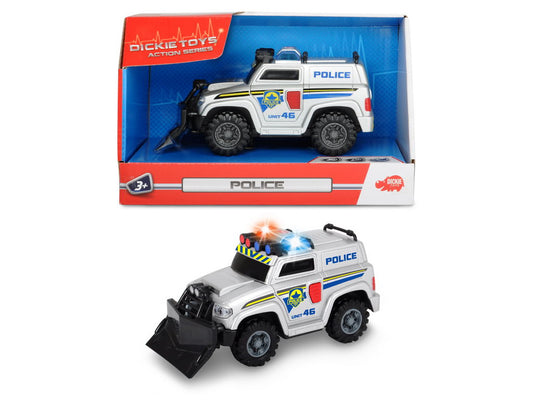 Dickie masina politie 15 cm sunete si lumini