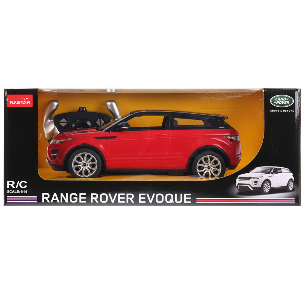 Masina cu telecomanda range rover evoque rosu scara 1 la 14