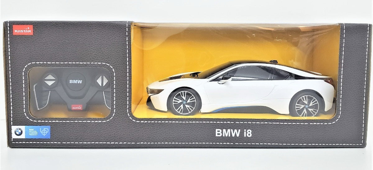 Masina cu telecomanda bmw i8 scara 1 la 18