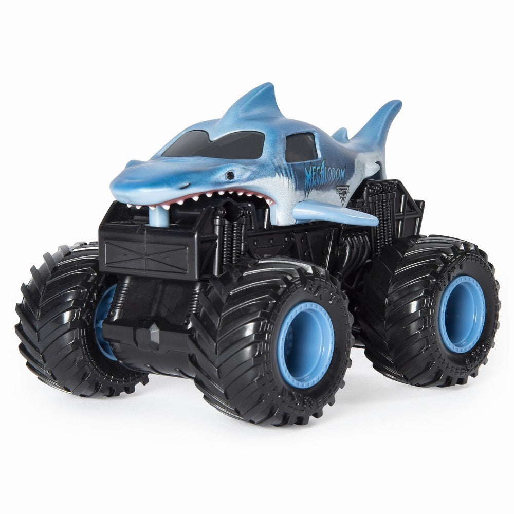 Monster jam macheta megalodon seria roar scara 1 la 43