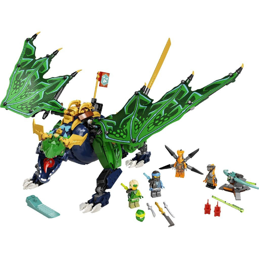 Lego ninjago dragonul legendar al lui lloyd 71766