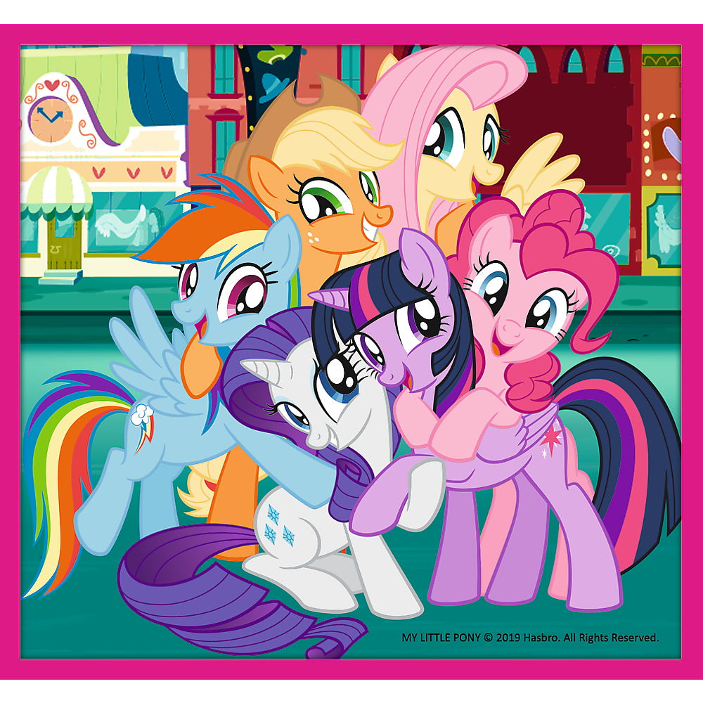 Puzzle trefl 10in1 my little pony -  poneii uimitori