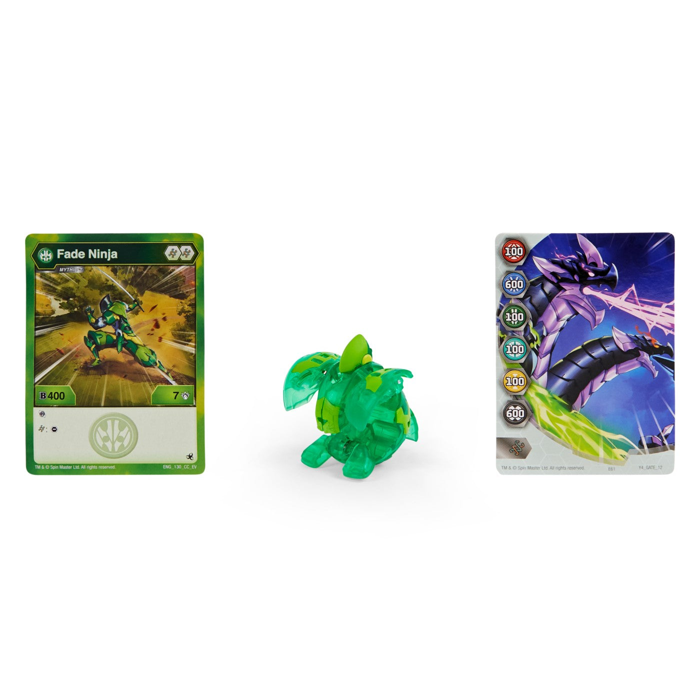 Bakugan pachet legendar fade ninja verde