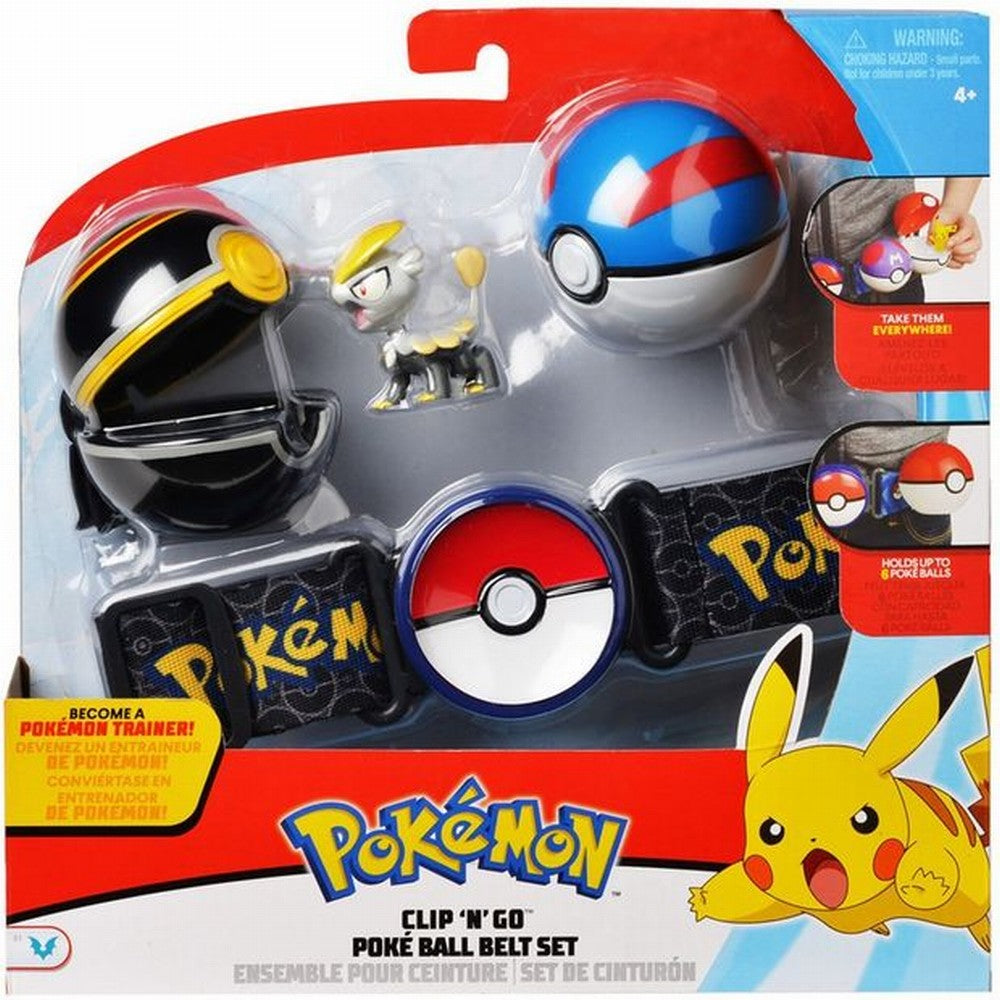 Pokemon set curea cu figurina jangmo o si doua bile