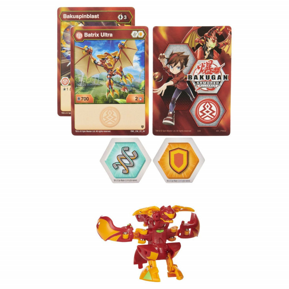 Bakugan s2 bila ultra batrix cu card baku-gear