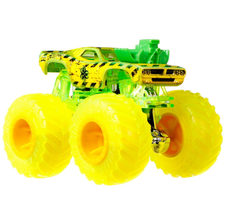 Hot wheels monster truck si masinuta metalica roger dodger