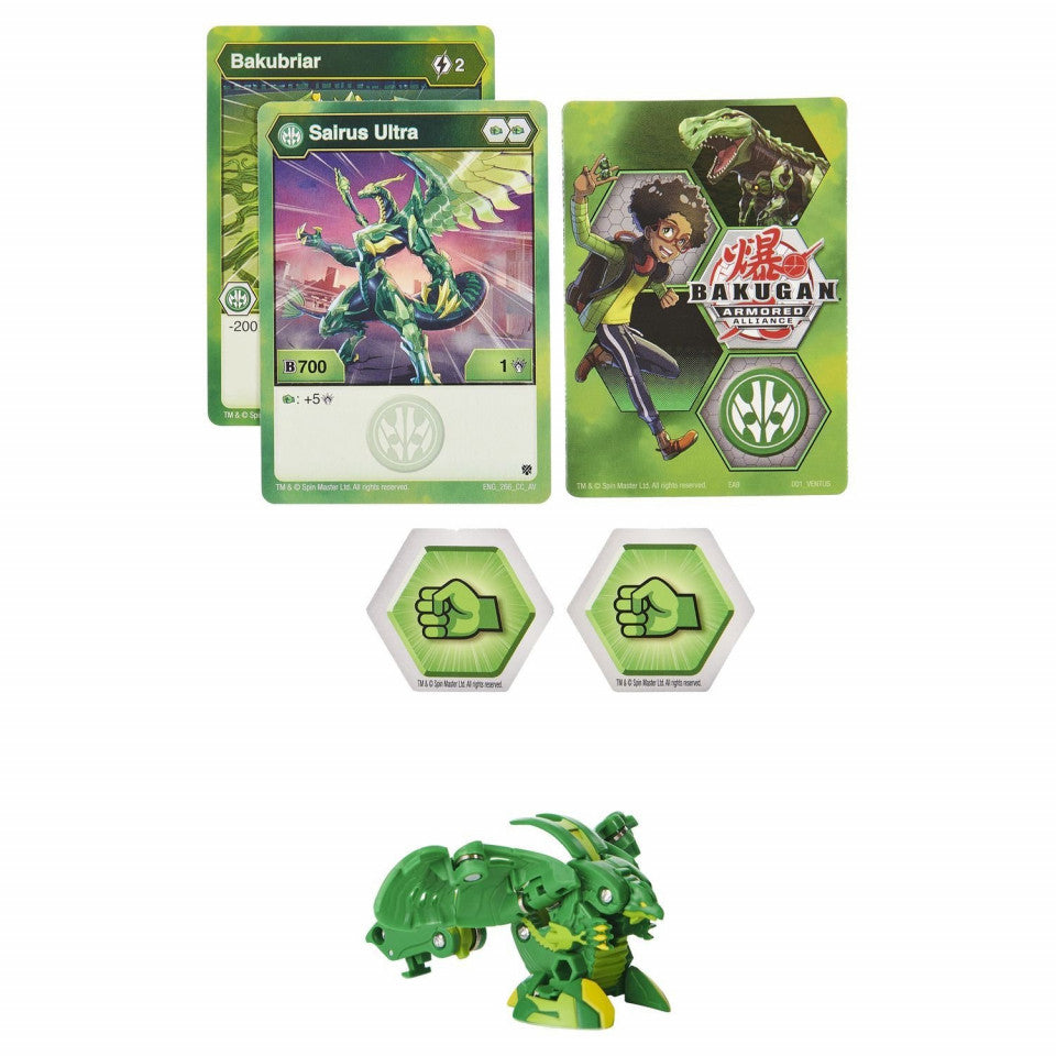 Bakugan s2 bila ultra sairus cu card baku-gear