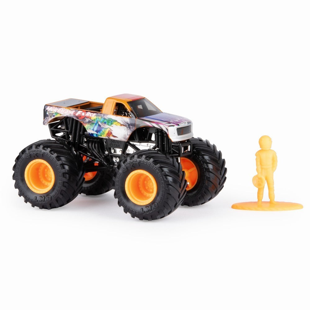 Monster jam metalica hurricane force scara 1 la 64