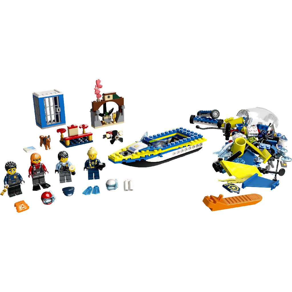 Lego city misiunile politiei apelor 60355