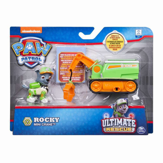 Patrula catelusilor vehicule cu figurine ultimate rescue rocky